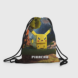 Рюкзак-мешок Pokеmon Pikachu, цвет: 3D-принт