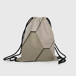 Рюкзак-мешок Зеленая плитка, цвет: 3D-принт