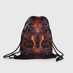 Рюкзак-мешок Нейросеть - создание человека, цвет: 3D-принт