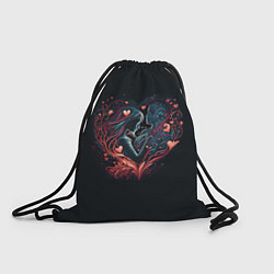 Рюкзак-мешок Возлюбленные навсегда, цвет: 3D-принт