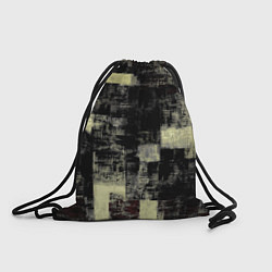 Рюкзак-мешок Жёлтый абстракт, цвет: 3D-принт