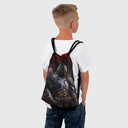 Рюкзак-мешок Воин с сакурой, цвет: 3D-принт — фото 2