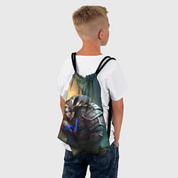 Рюкзак-мешок Sven and Crystal Maiden, цвет: 3D-принт — фото 2