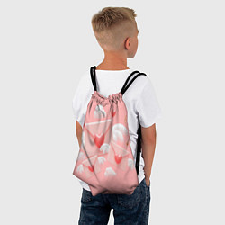 Рюкзак-мешок Валентинки, цвет: 3D-принт — фото 2