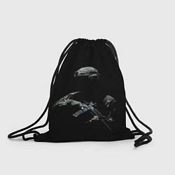 Рюкзак-мешок Солдат в темноте, цвет: 3D-принт
