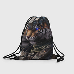 Рюкзак-мешок Battle Tiger, цвет: 3D-принт
