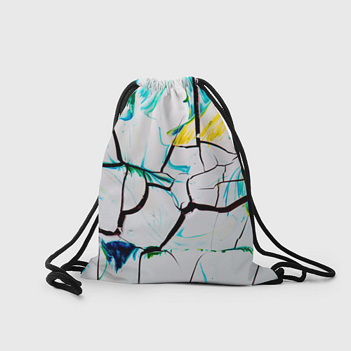 Мешок для обуви Абстракция лед / 3D-принт – фото 2