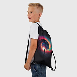 Рюкзак-мешок На пути к новым мирам, цвет: 3D-принт — фото 2