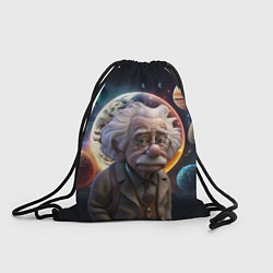 Рюкзак-мешок Альберт Эйнштейн и его теория, цвет: 3D-принт
