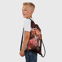 Рюкзак-мешок Тома на фоне раскаленной лавы, цвет: 3D-принт — фото 2