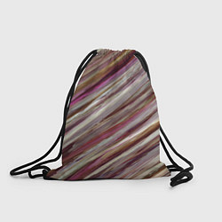 Рюкзак-мешок Полосы цвета с текстурой планеты, цвет: 3D-принт