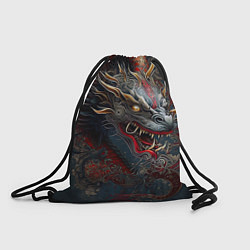 Рюкзак-мешок Дракон Irezumi, цвет: 3D-принт