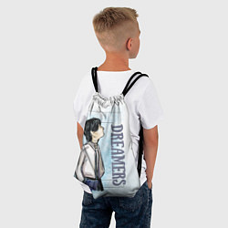 Рюкзак-мешок Чонгук мечтатель, цвет: 3D-принт — фото 2