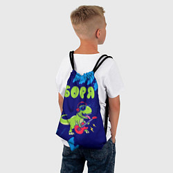 Рюкзак-мешок Боря рокозавр, цвет: 3D-принт — фото 2