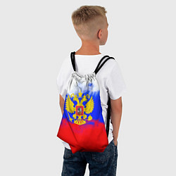 Рюкзак-мешок Russia флаг герб, цвет: 3D-принт — фото 2