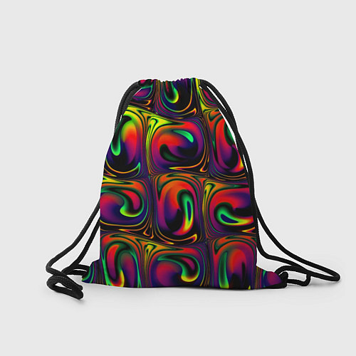 Мешок для обуви Digital abstraction paint / 3D-принт – фото 2