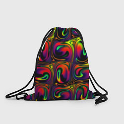 Рюкзак-мешок Digital abstraction paint, цвет: 3D-принт
