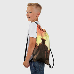 Рюкзак-мешок Охотник против сущности, цвет: 3D-принт — фото 2
