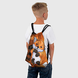 Рюкзак-мешок Fox cub, цвет: 3D-принт — фото 2