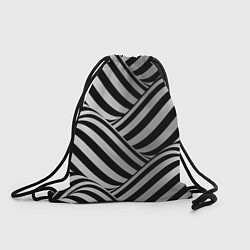 Рюкзак-мешок Авангардный фрактальный паттерн, цвет: 3D-принт