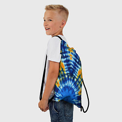 Рюкзак-мешок Tie dye стиль хиппи, цвет: 3D-принт — фото 2