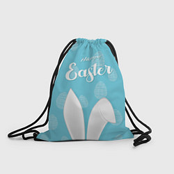 Рюкзак-мешок Счастливый пасхальный кролик, цвет: 3D-принт