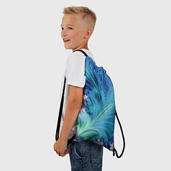 Рюкзак-мешок Авангардная фрактальная композиция, цвет: 3D-принт — фото 2