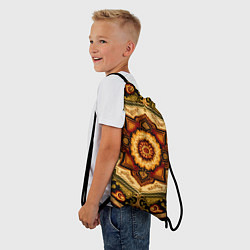 Рюкзак-мешок Красивый паттерн ковра, цвет: 3D-принт — фото 2