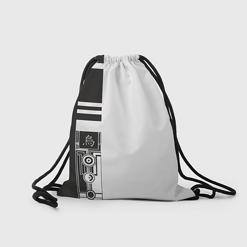 Мешок для обуви Летящая птичка / 3D-принт – фото 2