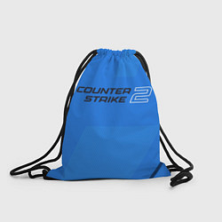 Рюкзак-мешок Counter Strike 2 с логотипом, цвет: 3D-принт