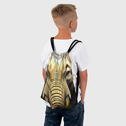 Рюкзак-мешок Мой слон, цвет: 3D-принт — фото 2