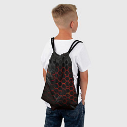 Рюкзак-мешок Объемные плитки, цвет: 3D-принт — фото 2