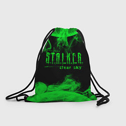 Рюкзак-мешок Stalker clear sky radiation art, цвет: 3D-принт