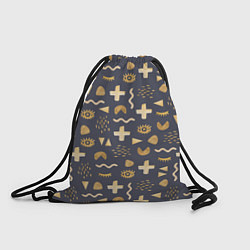 Рюкзак-мешок Загадочные символы, цвет: 3D-принт