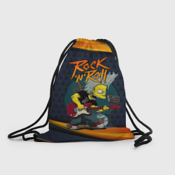 Рюкзак-мешок Simpsons RocknRoll, цвет: 3D-принт