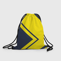 Рюкзак-мешок Жёлтые стрелки, цвет: 3D-принт