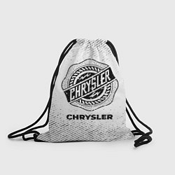 Рюкзак-мешок Chrysler с потертостями на светлом фоне, цвет: 3D-принт