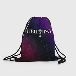 Рюкзак-мешок Hellsing gradient space, цвет: 3D-принт