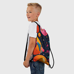 Рюкзак-мешок Море шаров, цвет: 3D-принт — фото 2