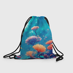 Рюкзак-мешок Океанские глубины, цвет: 3D-принт