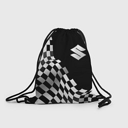 Рюкзак-мешок Suzuki racing flag, цвет: 3D-принт