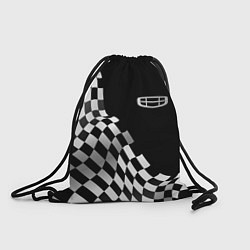 Рюкзак-мешок Geely racing flag, цвет: 3D-принт