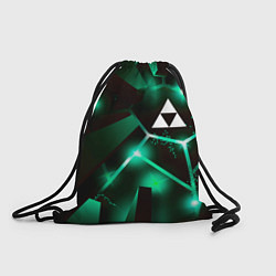 Рюкзак-мешок Zelda разлом плит, цвет: 3D-принт