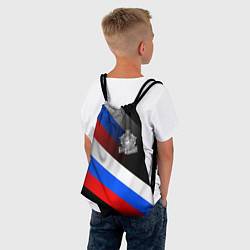 Рюкзак-мешок Пограничные войска - флаг РФ, цвет: 3D-принт — фото 2