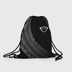 Рюкзак-мешок Genesis tire tracks, цвет: 3D-принт