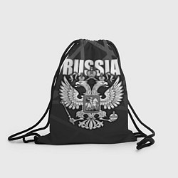 Рюкзак-мешок Russia - герб РФ, цвет: 3D-принт