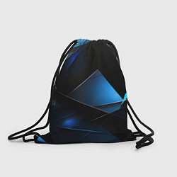 Мешок для обуви Blue black texture