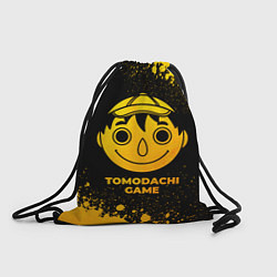 Рюкзак-мешок Tomodachi Game - gold gradient, цвет: 3D-принт