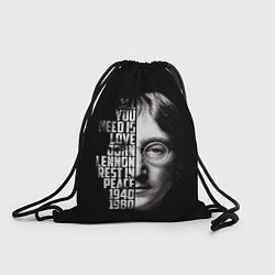 Рюкзак-мешок Джон Леннон легенда, цвет: 3D-принт