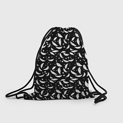 Рюкзак-мешок Белый листопад, цвет: 3D-принт